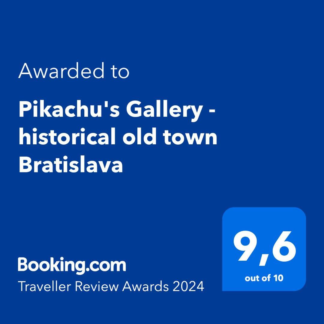 Pikachu'S Gallery - Historical Old Town Bratislava Bagian luar foto